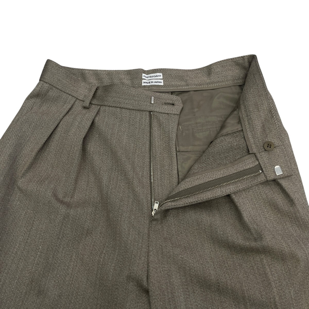 Wool Twill Wide Trousersウールワイドスラックス
