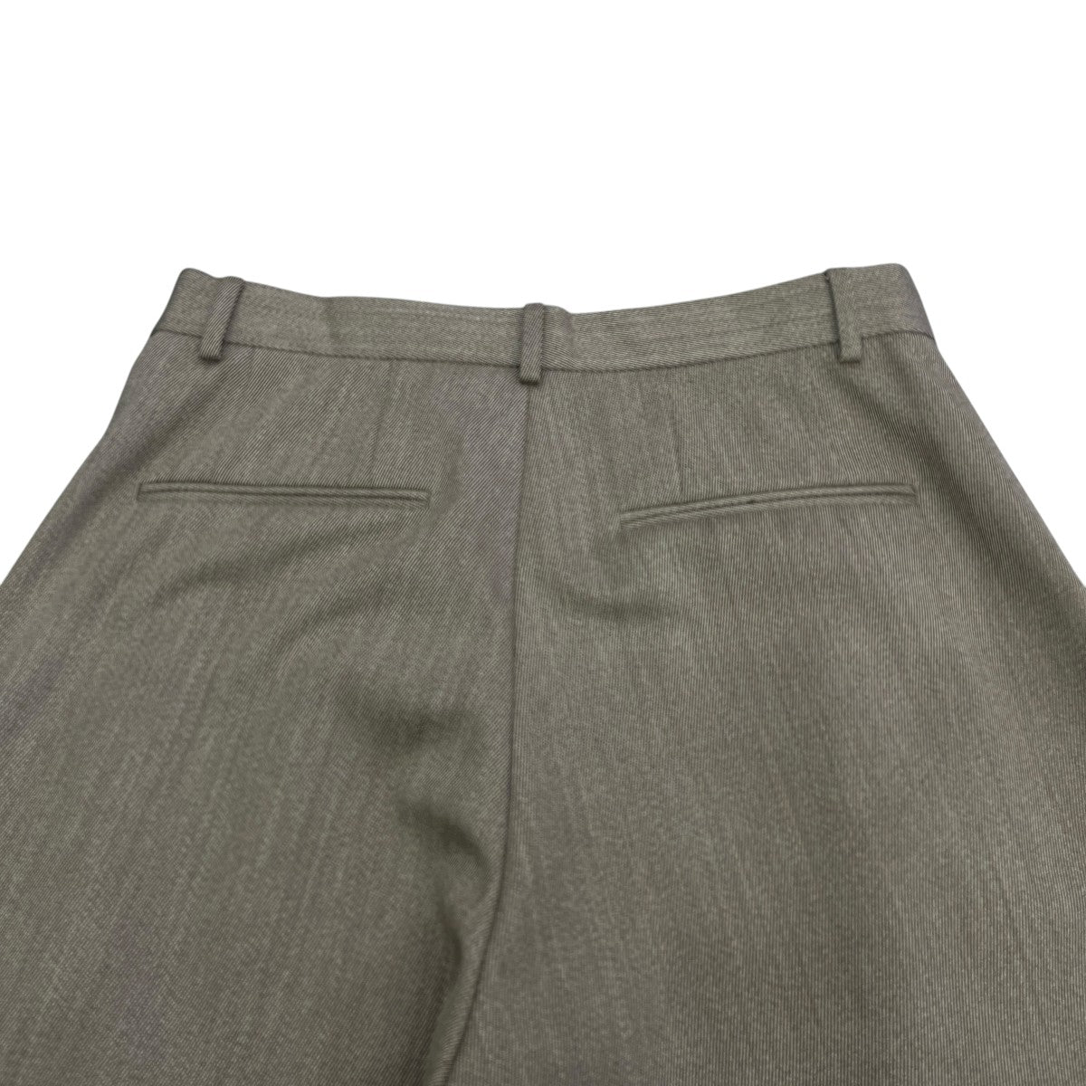 Wool Twill Wide Trousersウールワイドスラックス
