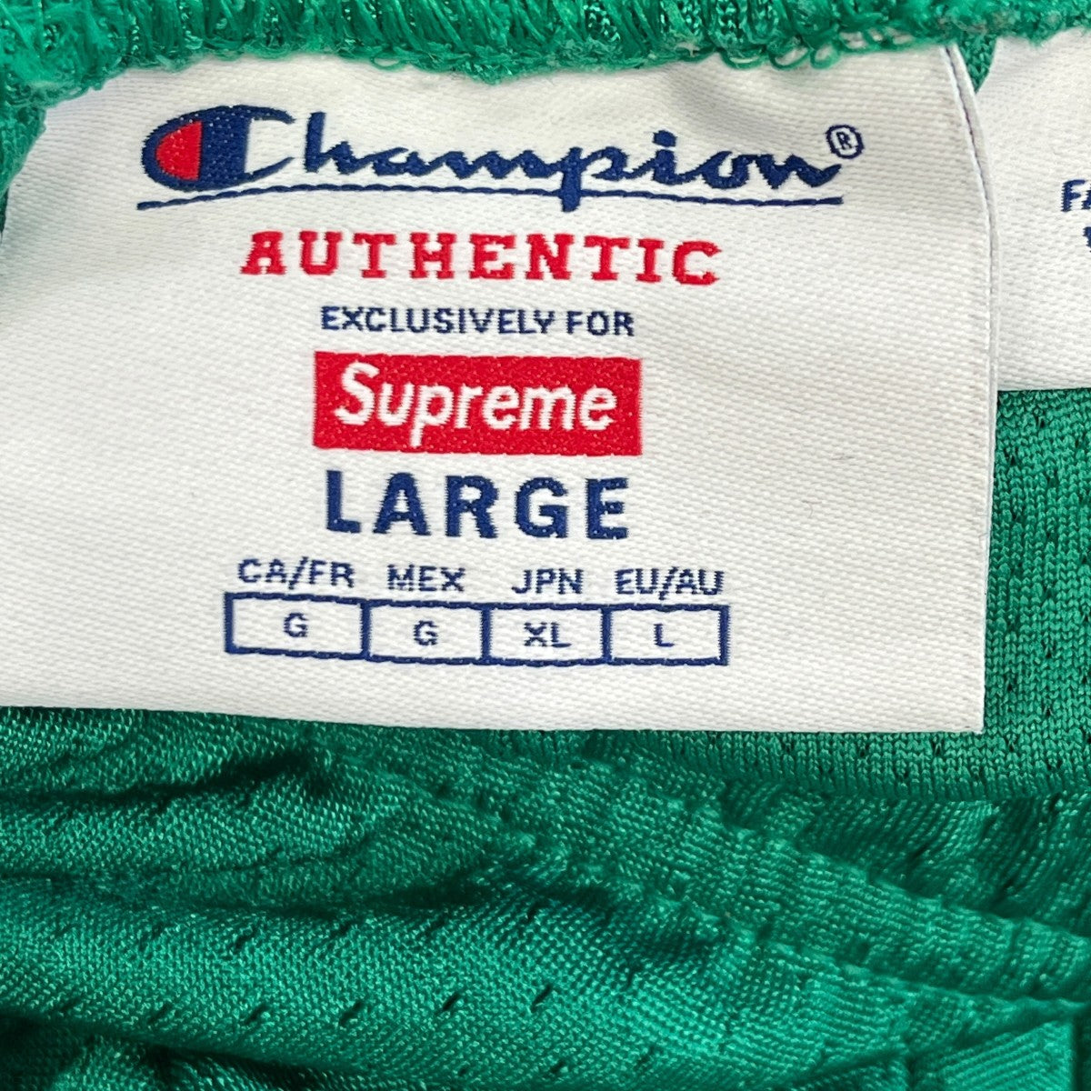 Supreme×Champion Mesh Shortショートパンツ 古着・中古-5枚目のアイテム画像