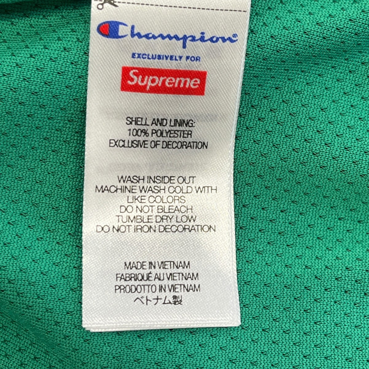 Supreme×Champion Mesh Shortショートパンツ 古着・中古-6枚目のアイテム画像