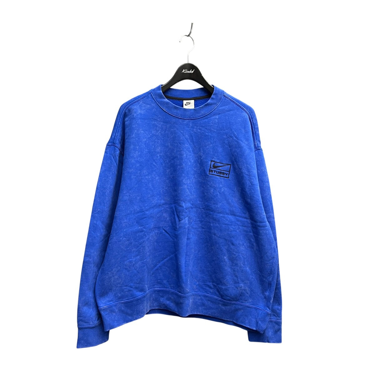 stussy×NIKE Acid Wash CrewスウェットDR4024-480 古着・中古-1枚目のアイテム画像