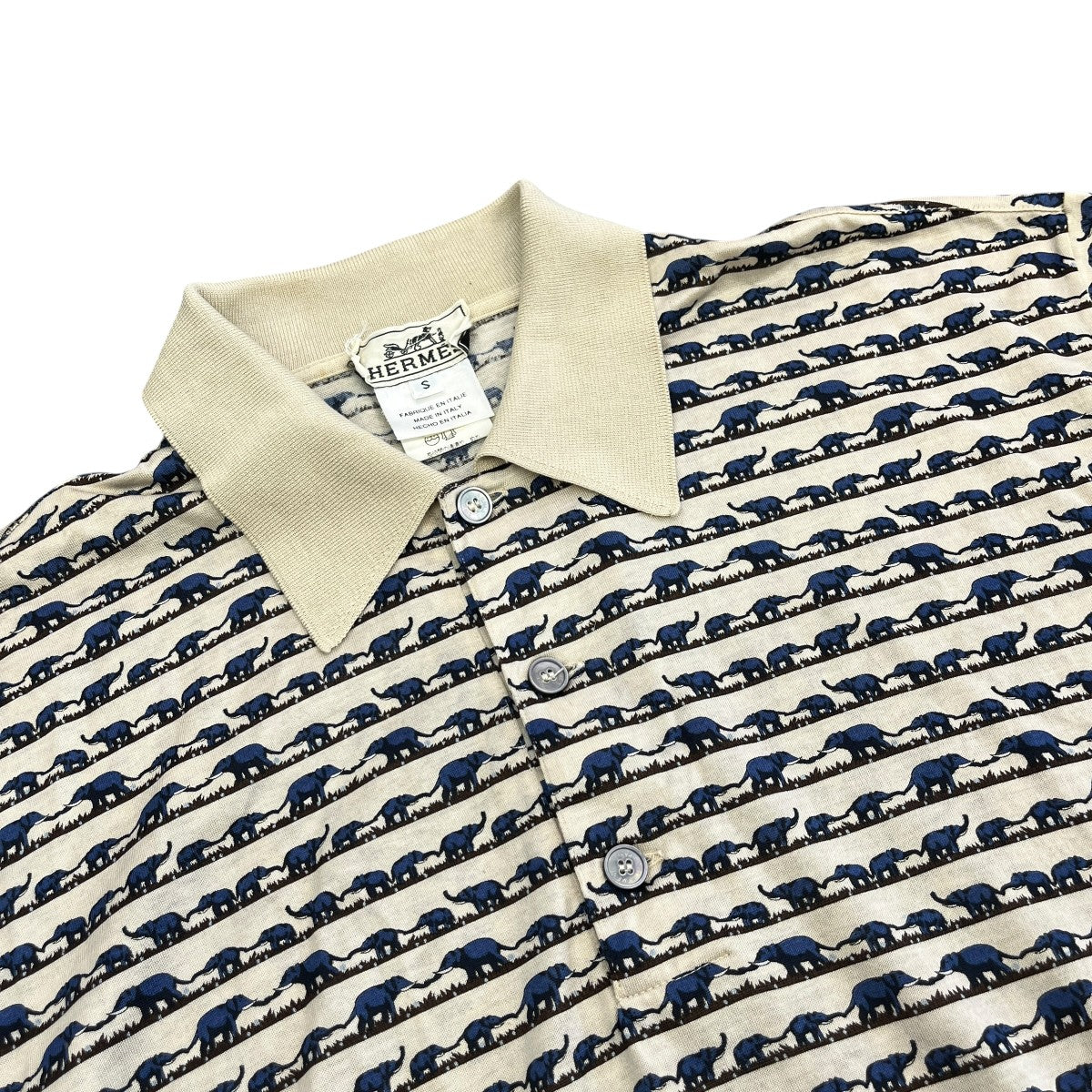 HERMES ポロシャツ 古着・中古-3枚目のアイテム画像