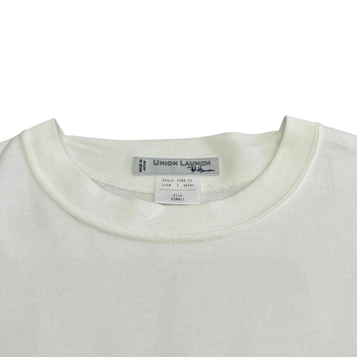 UNION LAUNCH×Ron Herman Aging Plain Stitch Long Sleeve Teeロングスリーブカットソー3810900261 古着・中古-8枚目のアイテム画像