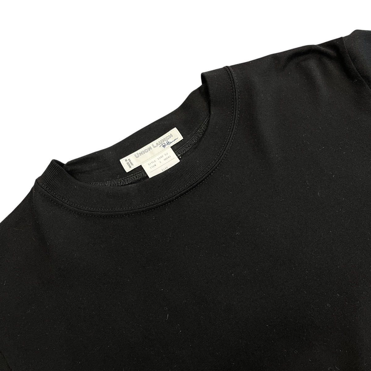 UNION LAUNCH×Ron Herman Aging Plain Stitch Long Sleeve Teeロングスリーブカットソー3810900261 古着・中古-3枚目のアイテム画像