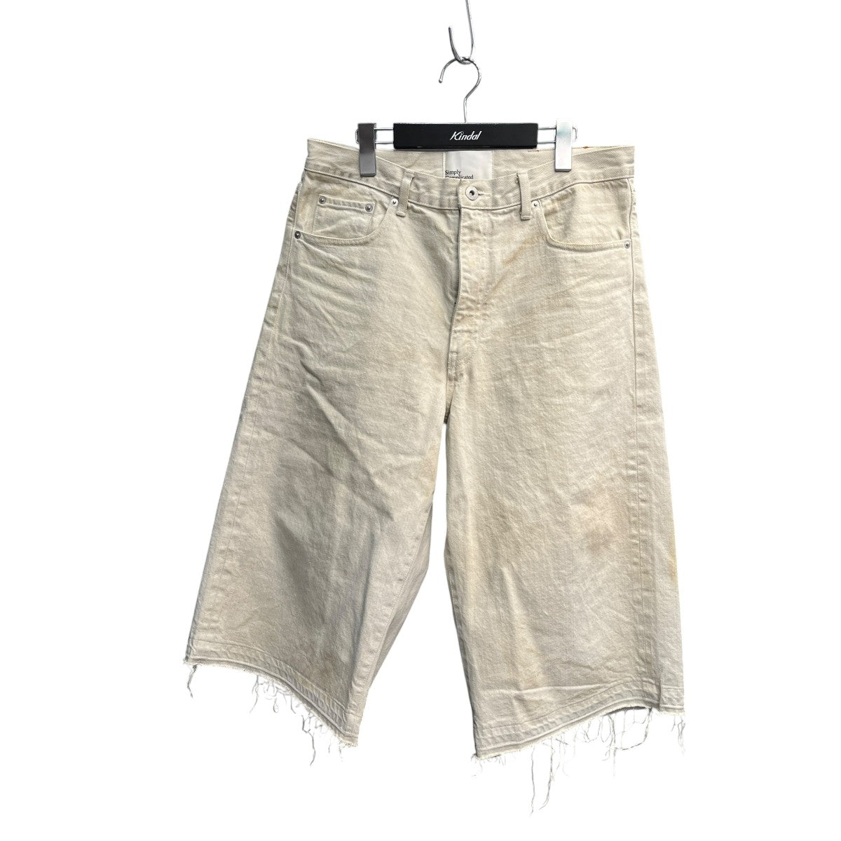 SIMPLY COMPLICATED 26SSBF SELVEDGE JORTSハーフパンツ26SS3004 古着・中古-1枚目のアイテム画像