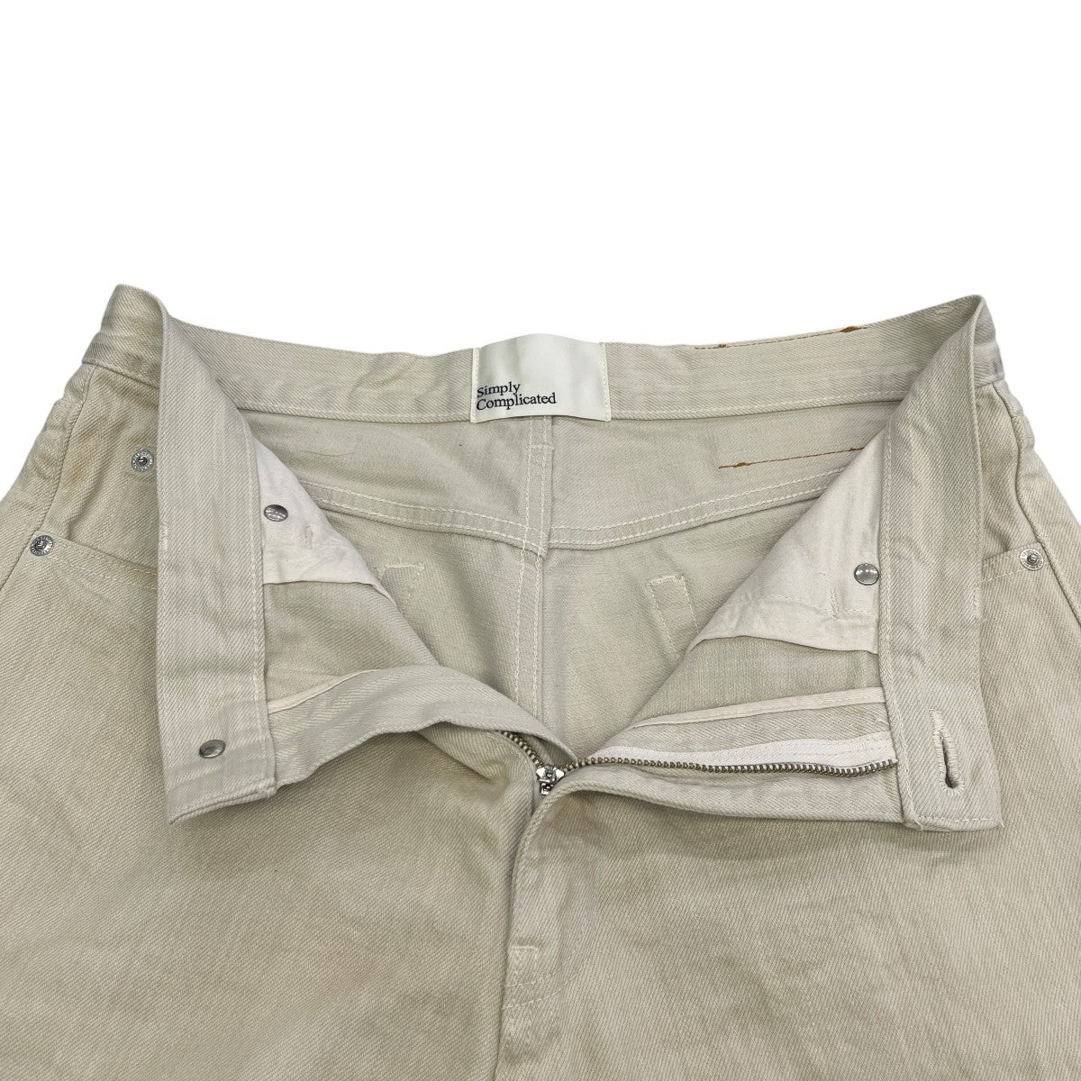 SIMPLY COMPLICATED 26SSBF SELVEDGE JORTSハーフパンツ26SS3004 古着・中古-3枚目のアイテム画像