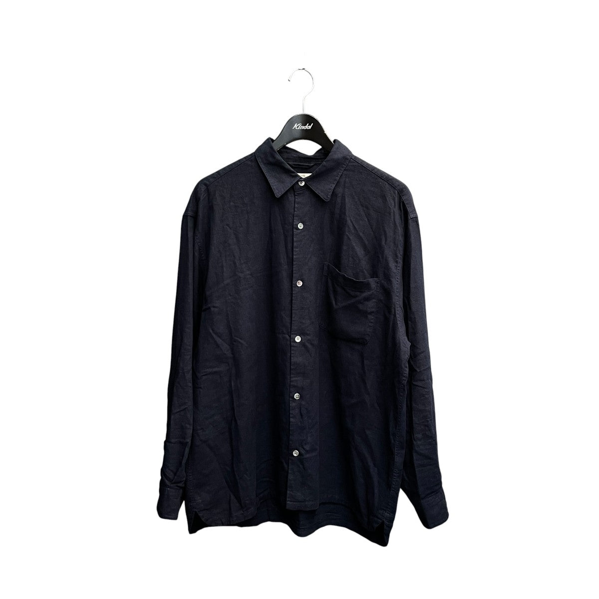 26SSEuropean Flax   ヨーロピアンフラックス リネン レーヨン シャツレギュラーカラーシャツ26-050-464-0340-2-0