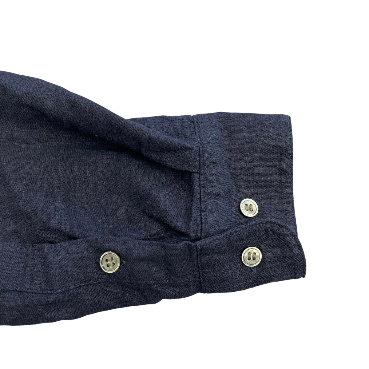 26SSEuropean Flax   ヨーロピアンフラックス リネン レーヨン シャツレギュラーカラーシャツ26-050-464-0340-2-0