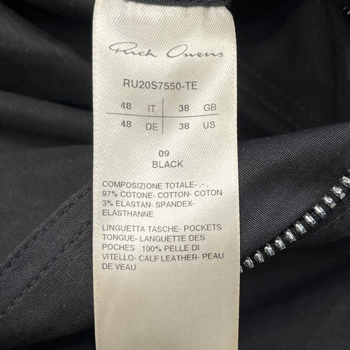 20SSMulti Zip Cargo JumpsuitsオールインワンRU20S7550-TE