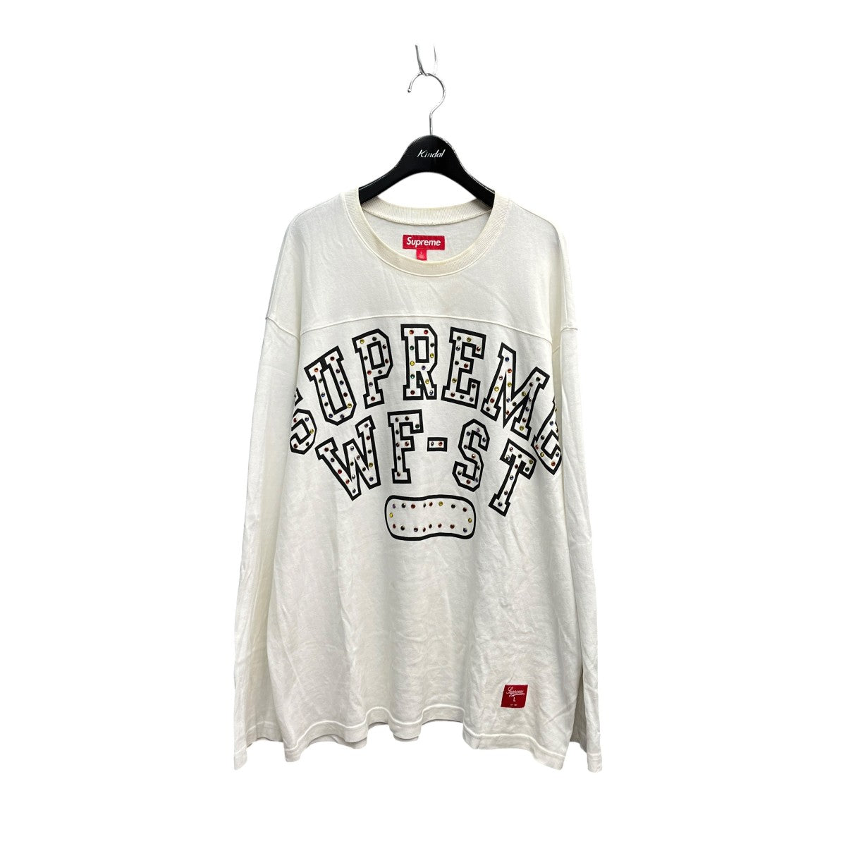 24AWAthletic Studded L S Topロングスリーブカットソー