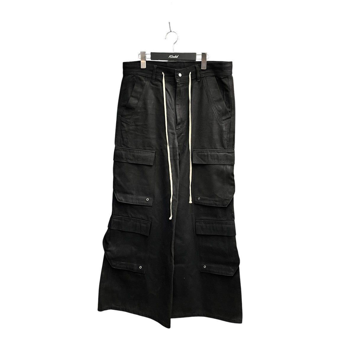 26SS11oz RUBBER COATED FLARE CARGO PANTSカーゴパンツ26S-PTL030-DS
