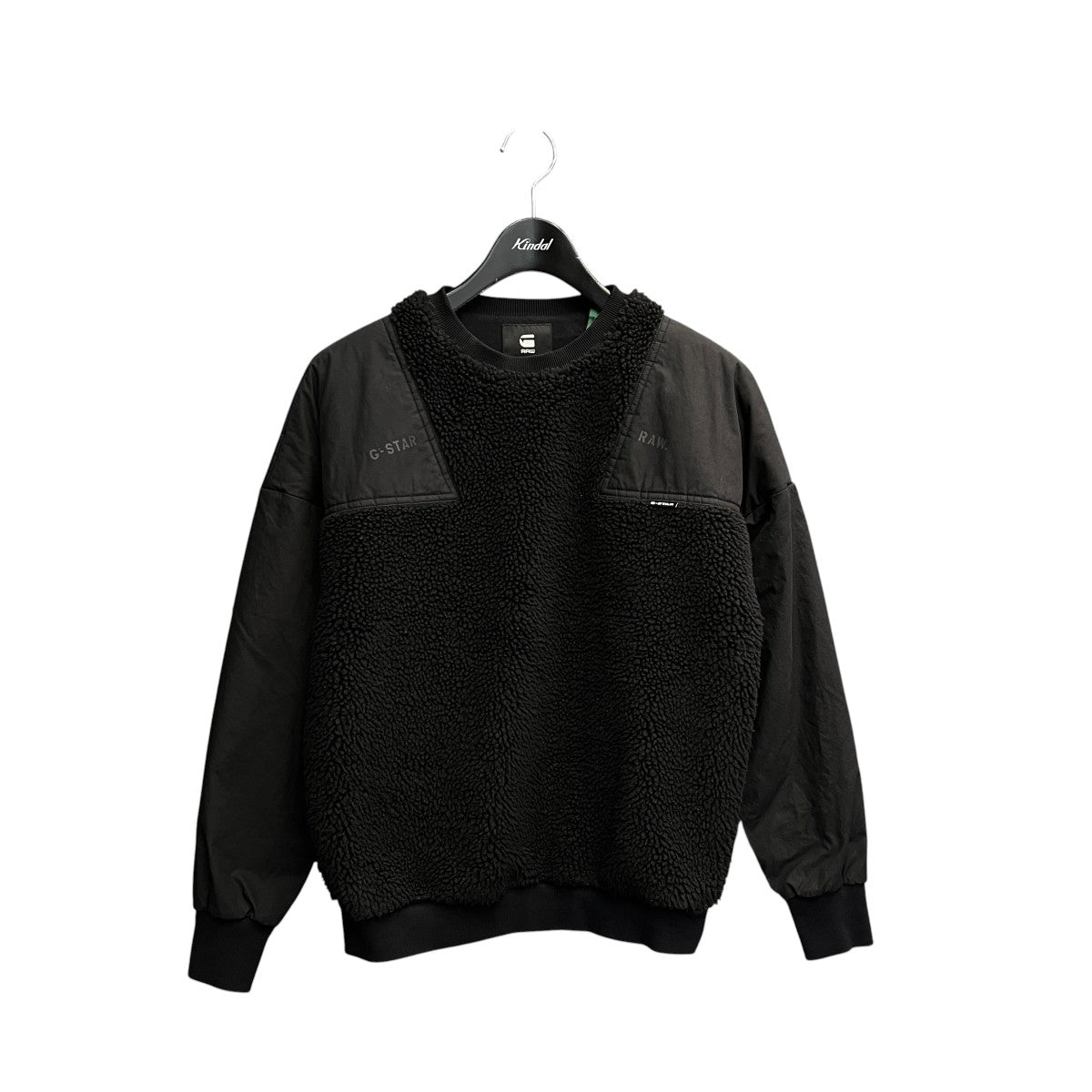 Teddy Woven Mix SweaterスウェットD22108-C849-6484