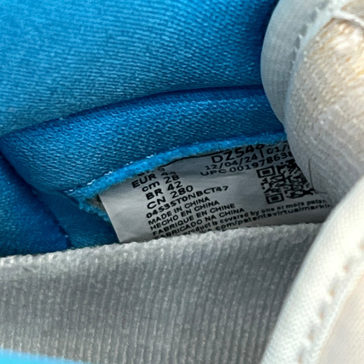NIKE Air Jordan 1 Retro High OG UNC ReimaginedスニーカーDZ5485-402 古着・中古-7枚目のアイテム画像