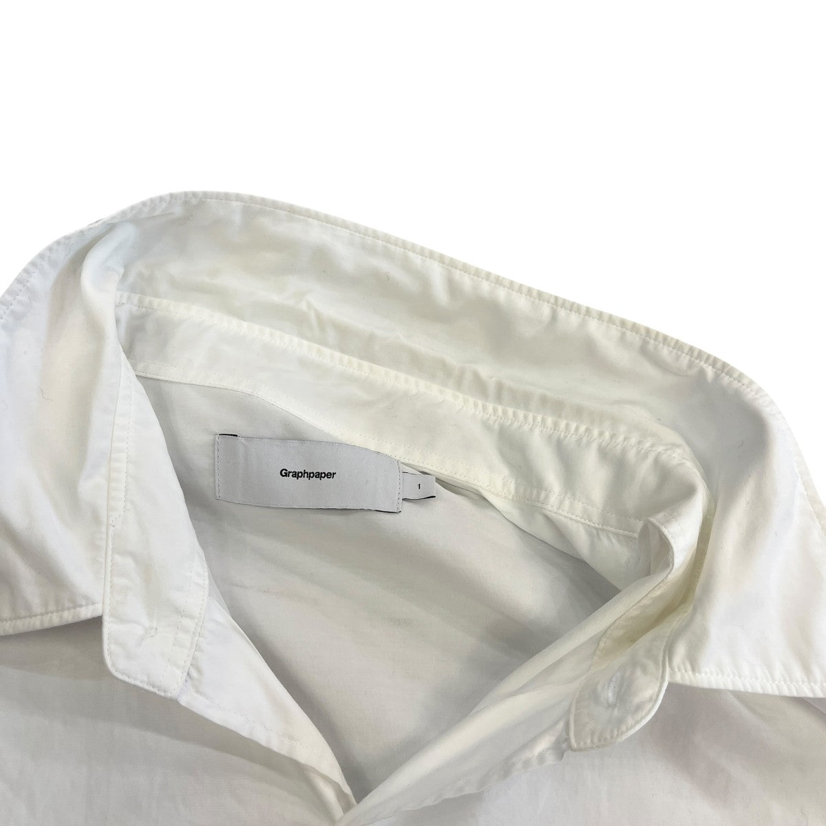 24SSBroad L S Oversized Regular Collar Shirt長袖シャツSM241-50001B