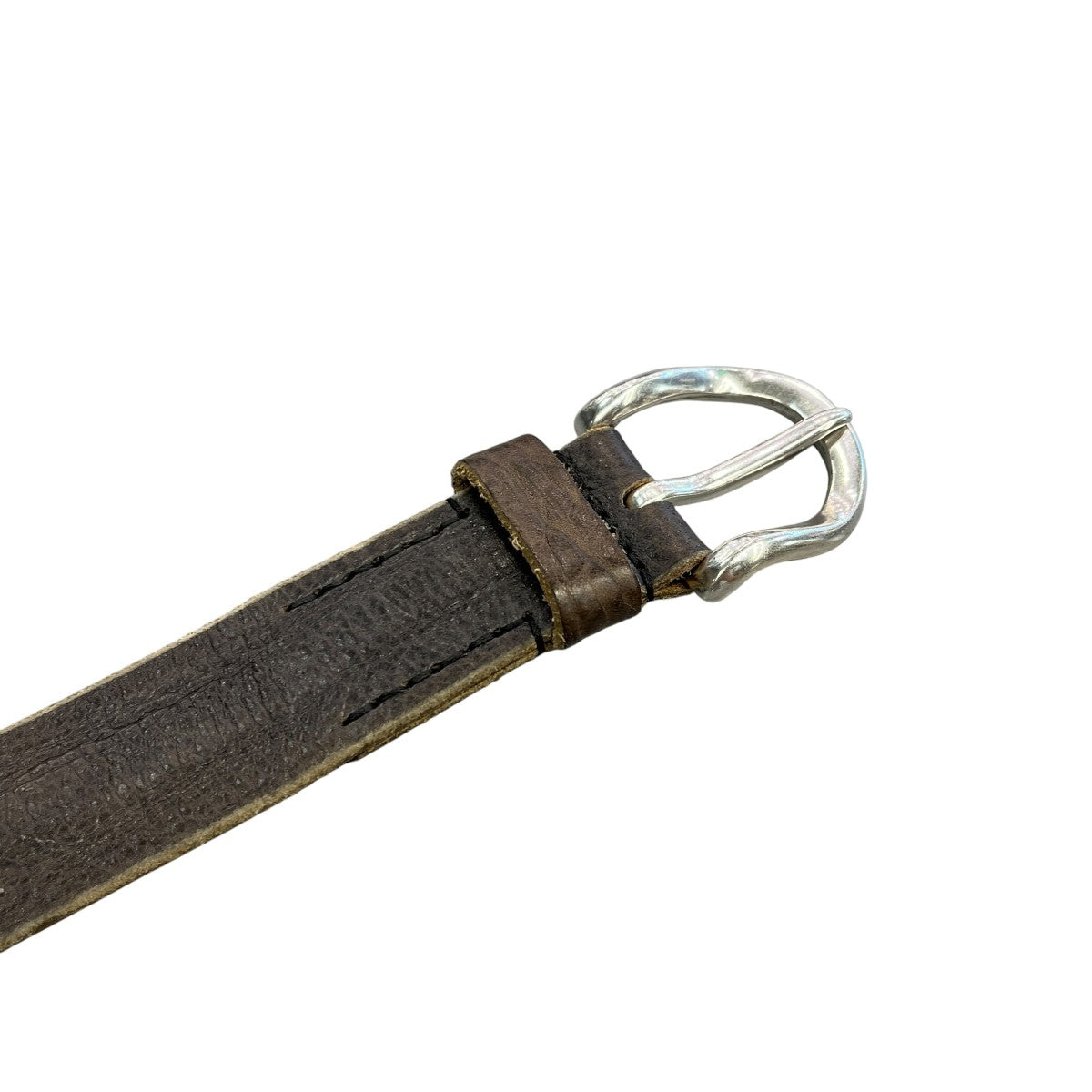 3．5CM BELT SOFT COAL TORN BOVINベルト