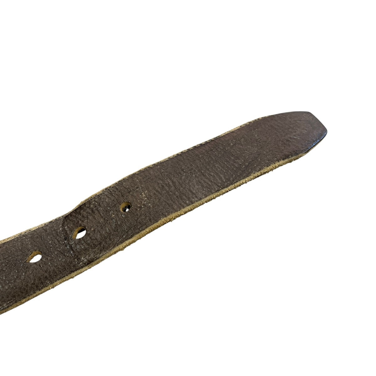 3．5CM BELT SOFT COAL TORN BOVINベルト