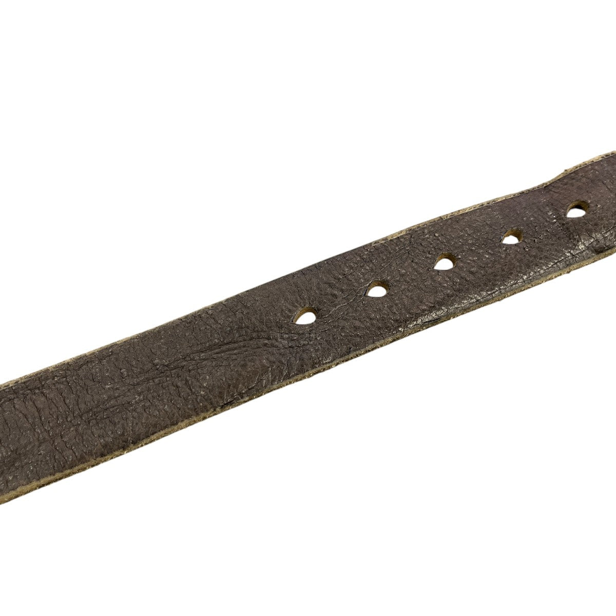 3．5CM BELT SOFT COAL TORN BOVINベルト