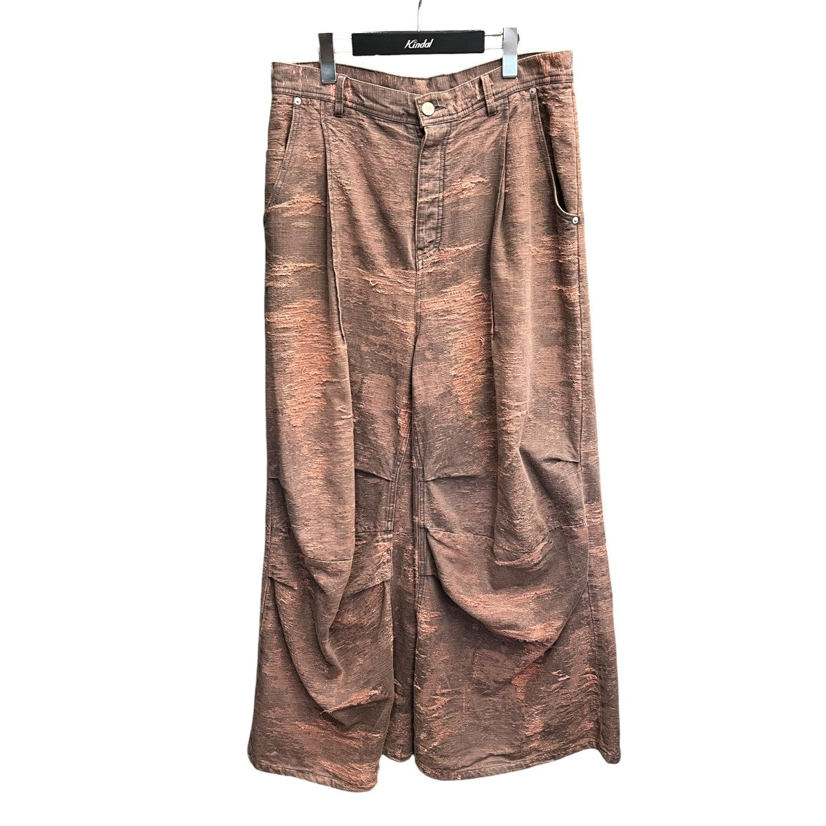 25AWDESIGN TROUSERSデニムパンツTA25AW-PT040
