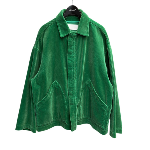 unusedコーデュロイジャケット US2263 サイズ2 グリーン UNUSED(アンユーズド) Corduroy JacketコーデュロイジャケットUS2263