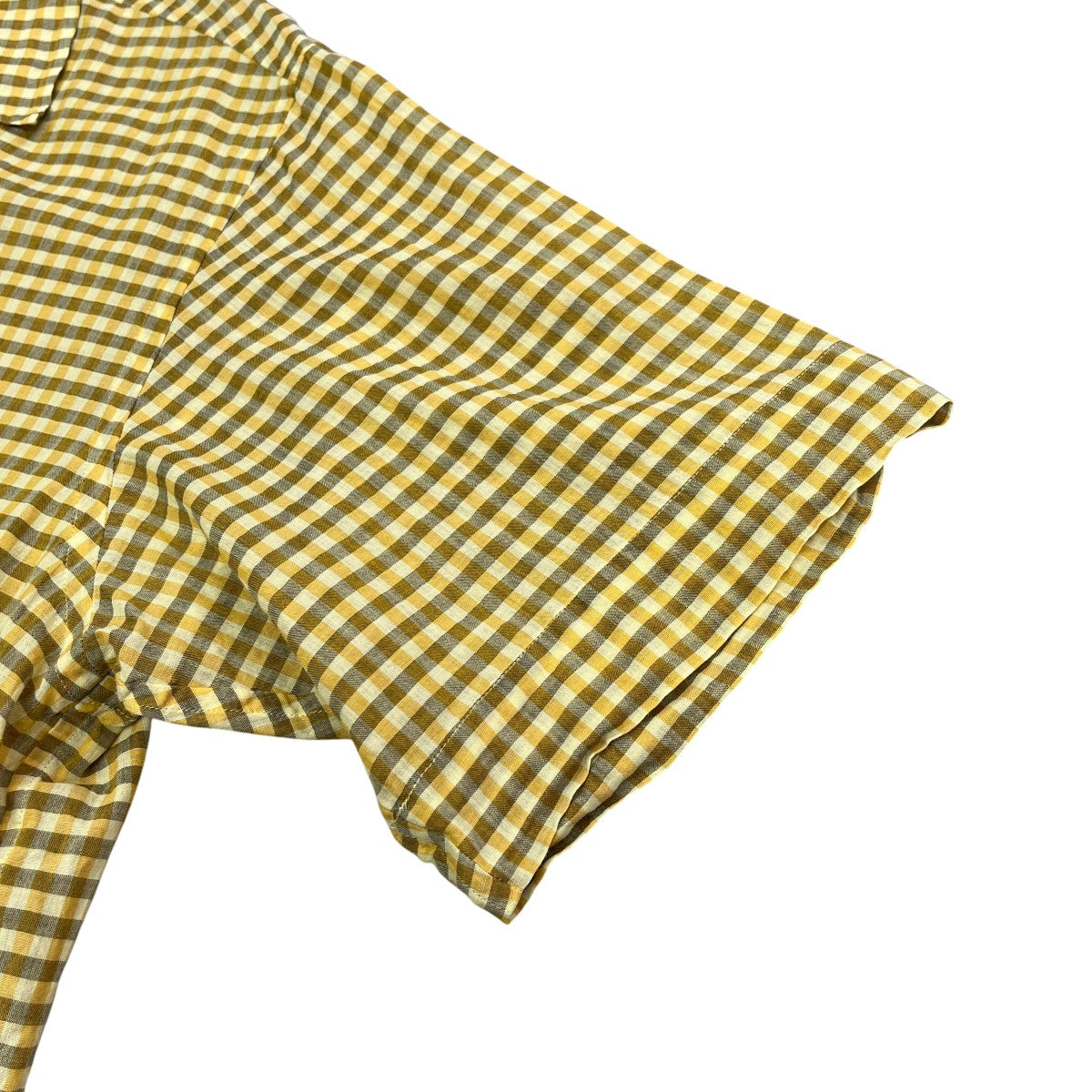 AURALEE 26SSAIRY LIGHT COTTON CHECK HALF SLEEVED SHIRT半袖チェックシャツA26SS02GC 古着・中古-4枚目のアイテム画像