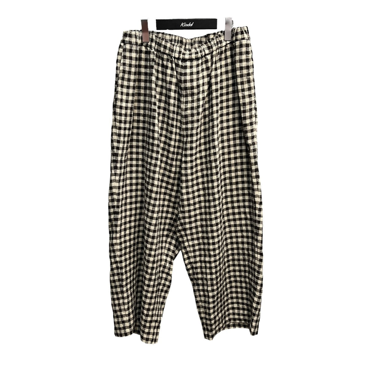 YOKOSAKAMOTO 26SSBaggy Easy Pants GINGHAMギンガムチェックイージーパンツYS-26SS-58 古着・中古-1枚目のアイテム画像