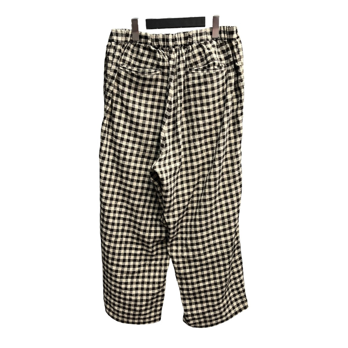 YOKOSAKAMOTO 26SSBaggy Easy Pants GINGHAMギンガムチェックイージーパンツYS-26SS-58 古着・中古-2枚目のアイテム画像