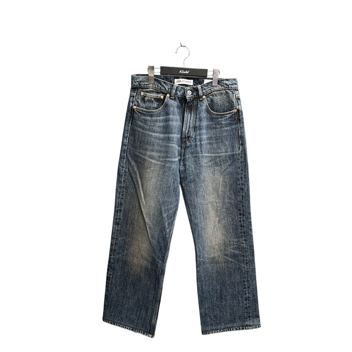 26SSTHIRD CUT DENIM Rocker Storm WashデニムパンツM2265TR