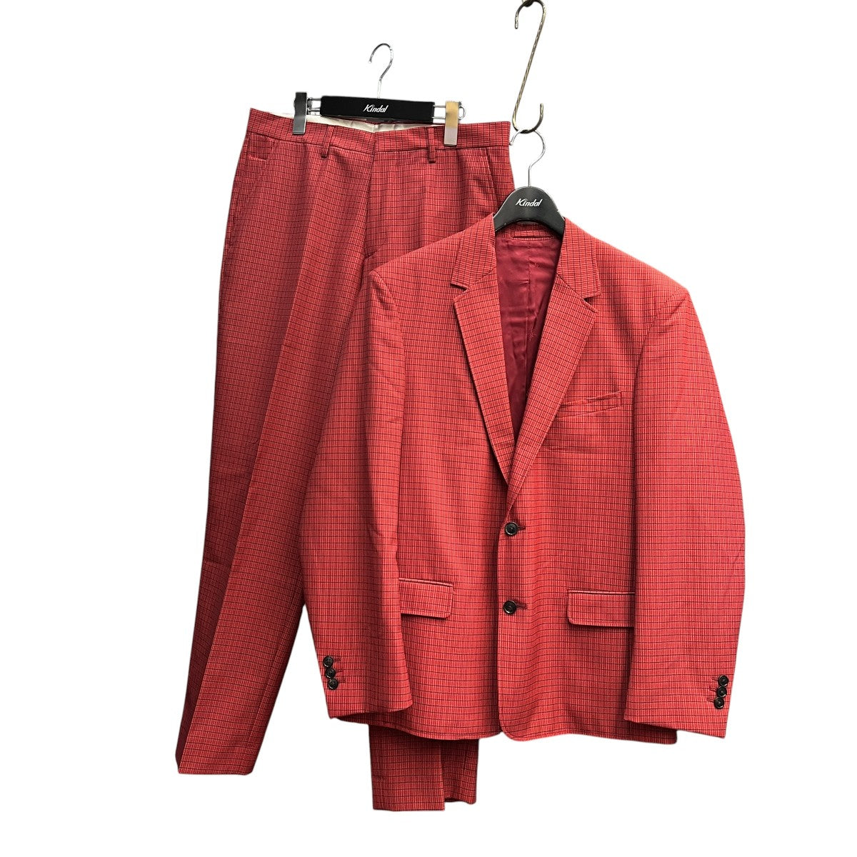 19SSPlaid Suitセットアップスーツ