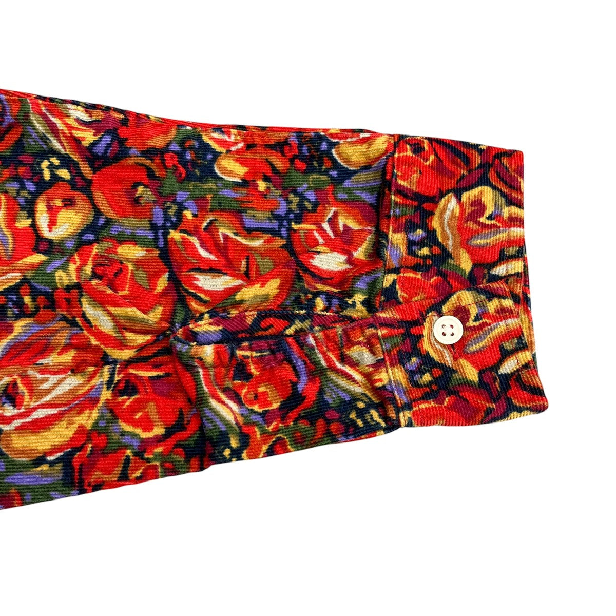 Roses Corduroy Shirtレギュラーカラーシャツ