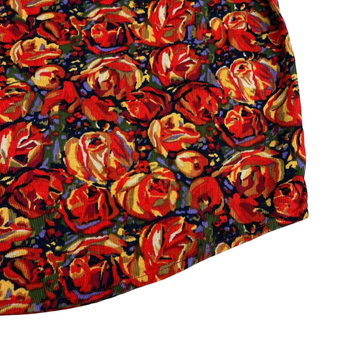Roses Corduroy Shirtレギュラーカラーシャツ