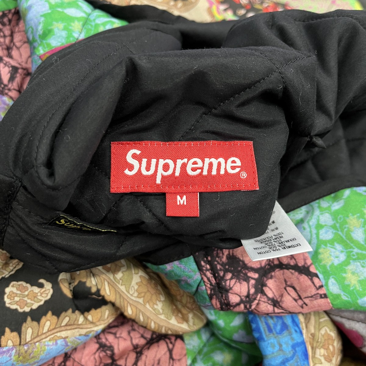 Supreme(シュプリーム) Reversible Patchwork Quilted Jacket