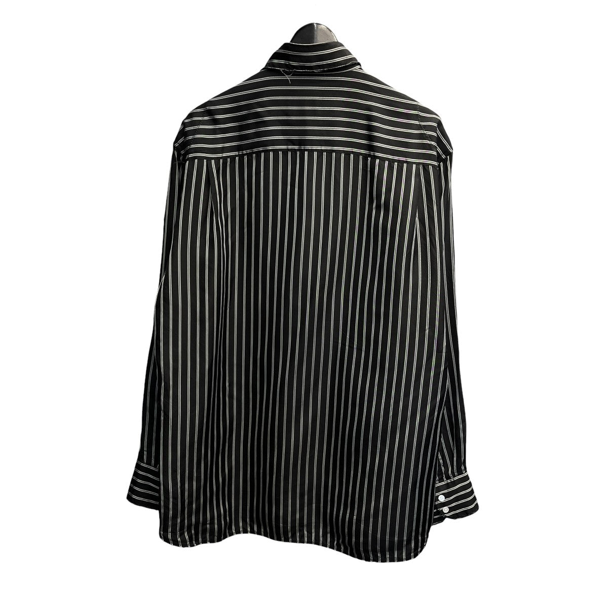 26SSL S SHIRTキュプラストライプシャツ26SCM-B09119