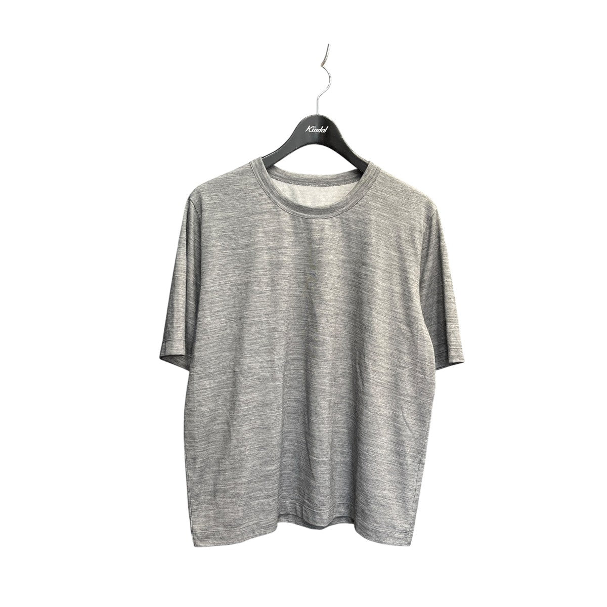 ×スタイリスト佐藤佳菜子 ウール ポリエステル クルーネック Tシャツ半袖カットソーSL10S-T1225