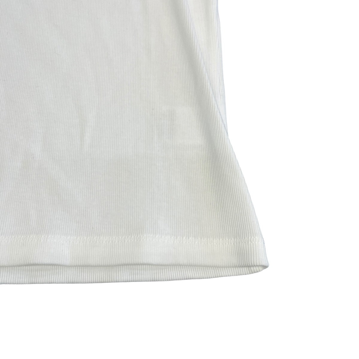 ×スタイリスト佐藤佳菜子 クルーネック リブ Tシャツ半袖カットソーSL9S-T1042
