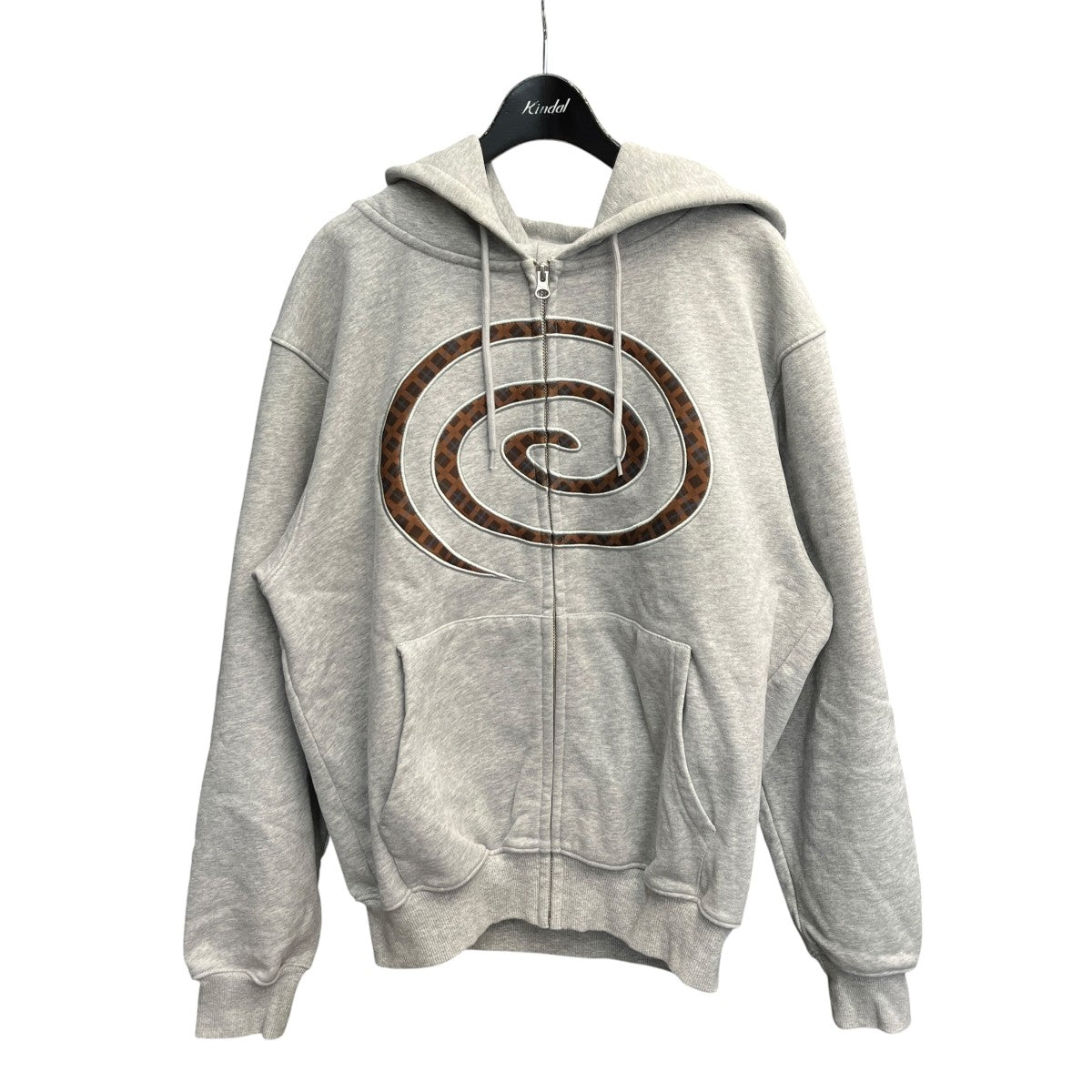 EX PLAID ZIP HOODIEジップパーカー