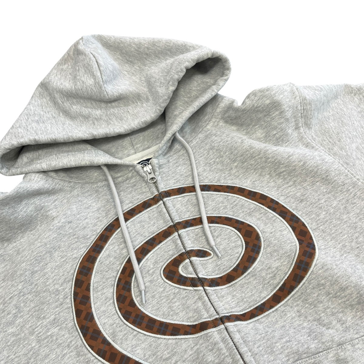 EX PLAID ZIP HOODIEジップパーカー