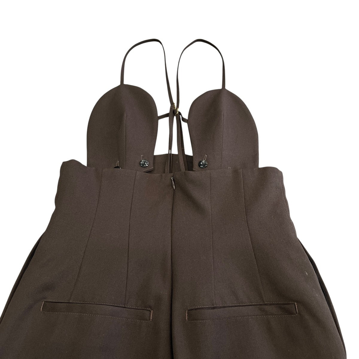 WOOL GABARDINE 2WAY BRA JUMPSUITパンツFTC234-0601