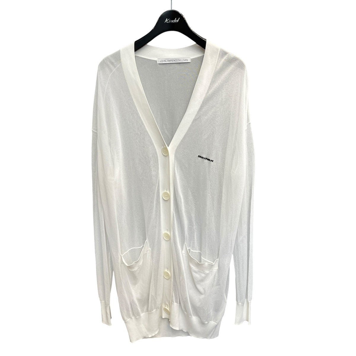 SEE-THROUGH KNIT CARDIGAN4C005-0324-42