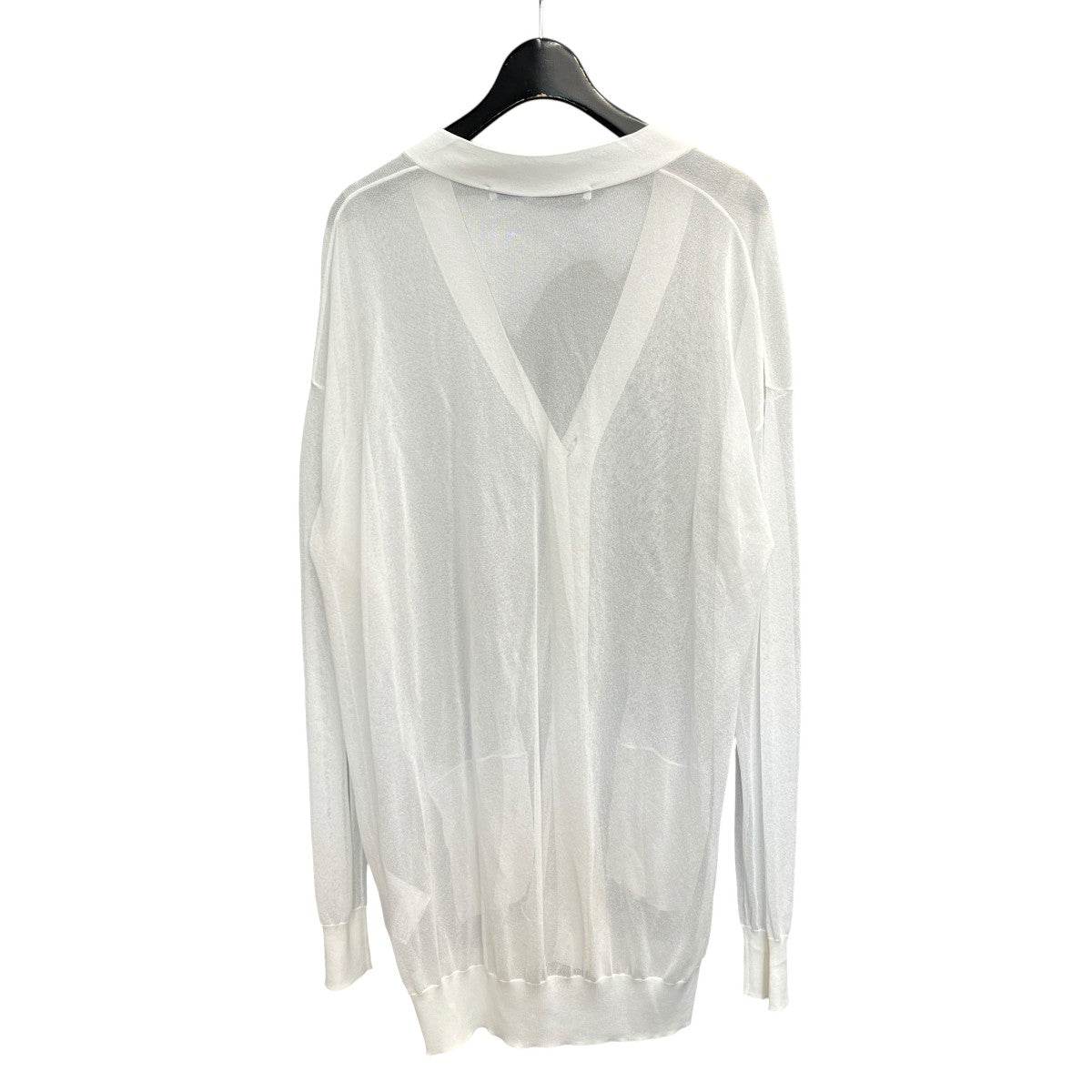 SEE-THROUGH KNIT CARDIGAN4C005-0324-42