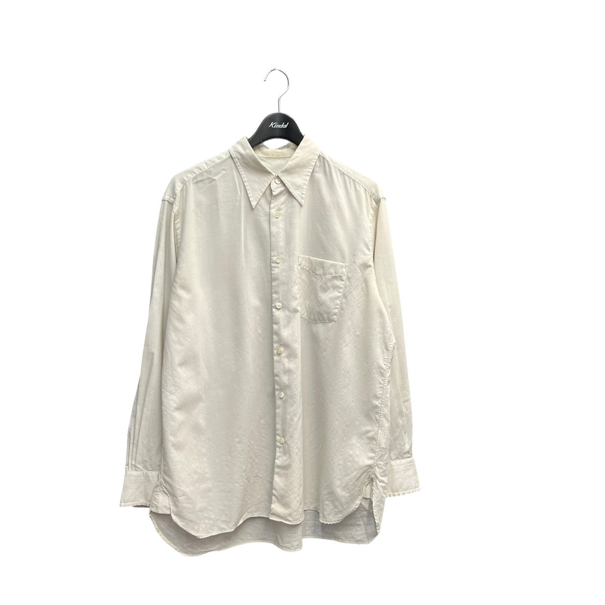 IRENISA 25AWREGULAR COLLAR RELAX FIT SHIRTレギュラーカラーシャツIH-25FW-B045-ETWR 古着・中古-1枚目のアイテム画像