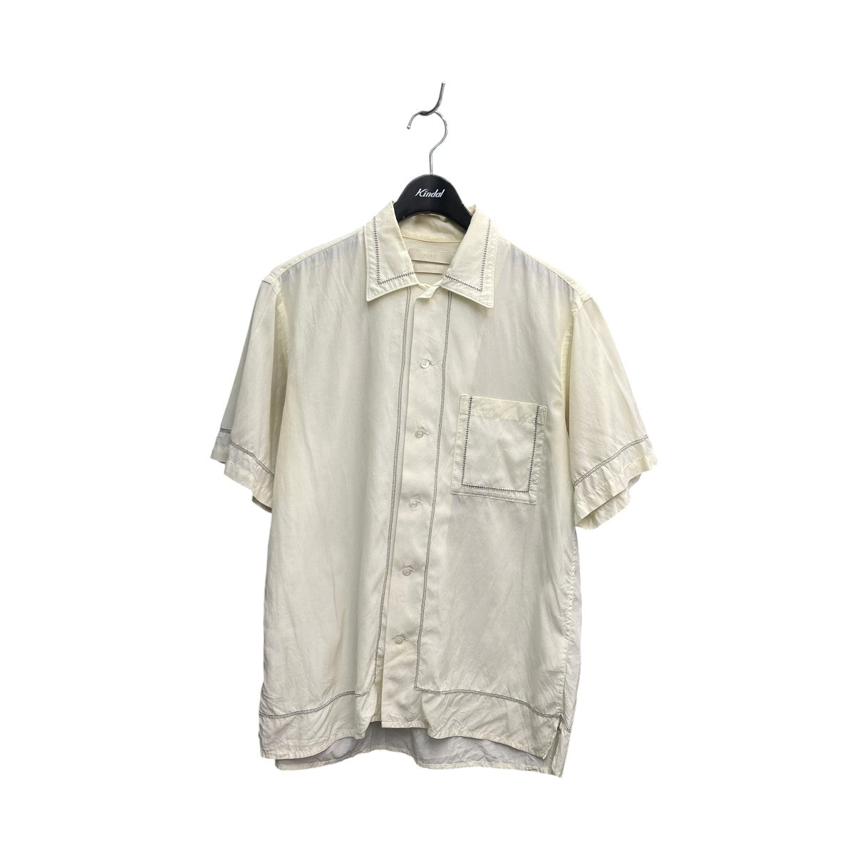 YOKE 25SSEMBROIDAREY OPEN COLLAR SHIRT半袖シャツYK25SS0938SH 古着・中古-1枚目のアイテム画像