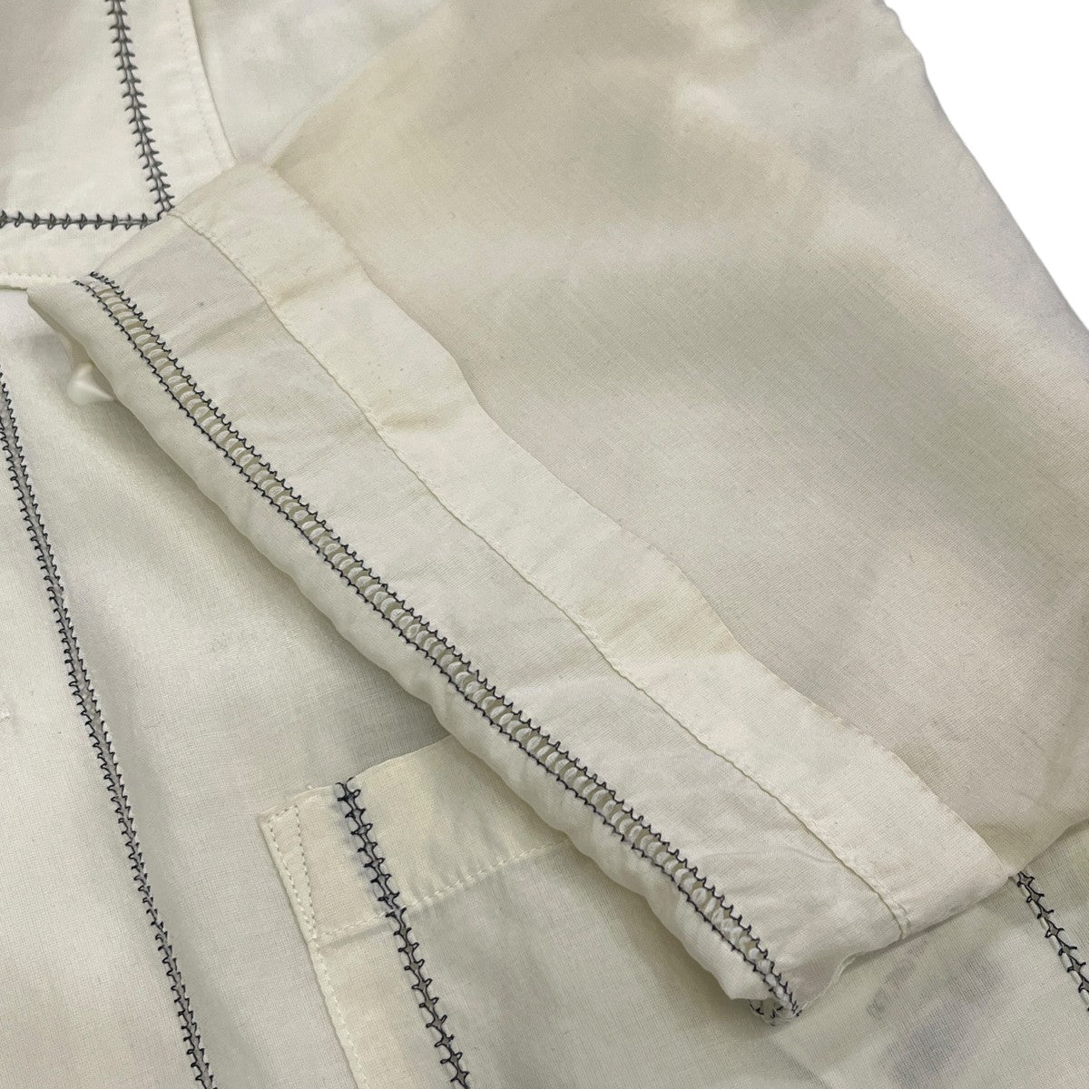 YOKE 25SSEMBROIDAREY OPEN COLLAR SHIRT半袖シャツYK25SS0938SH 古着・中古-9枚目のアイテム画像