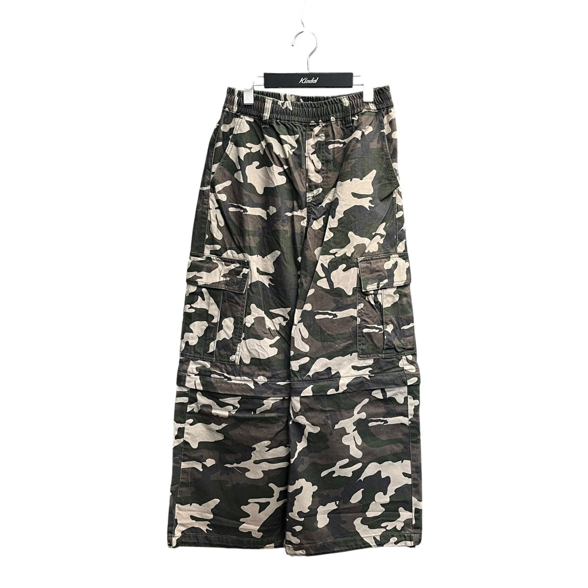 WASHED 2WAY WIDE LEG CARGO PANTSカーゴパンツ105253031001