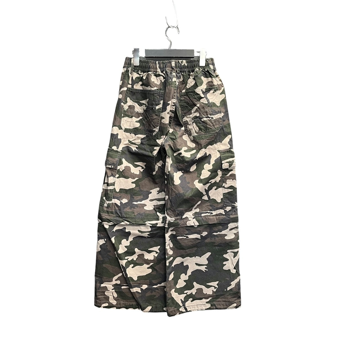 WASHED 2WAY WIDE LEG CARGO PANTSカーゴパンツ105253031001