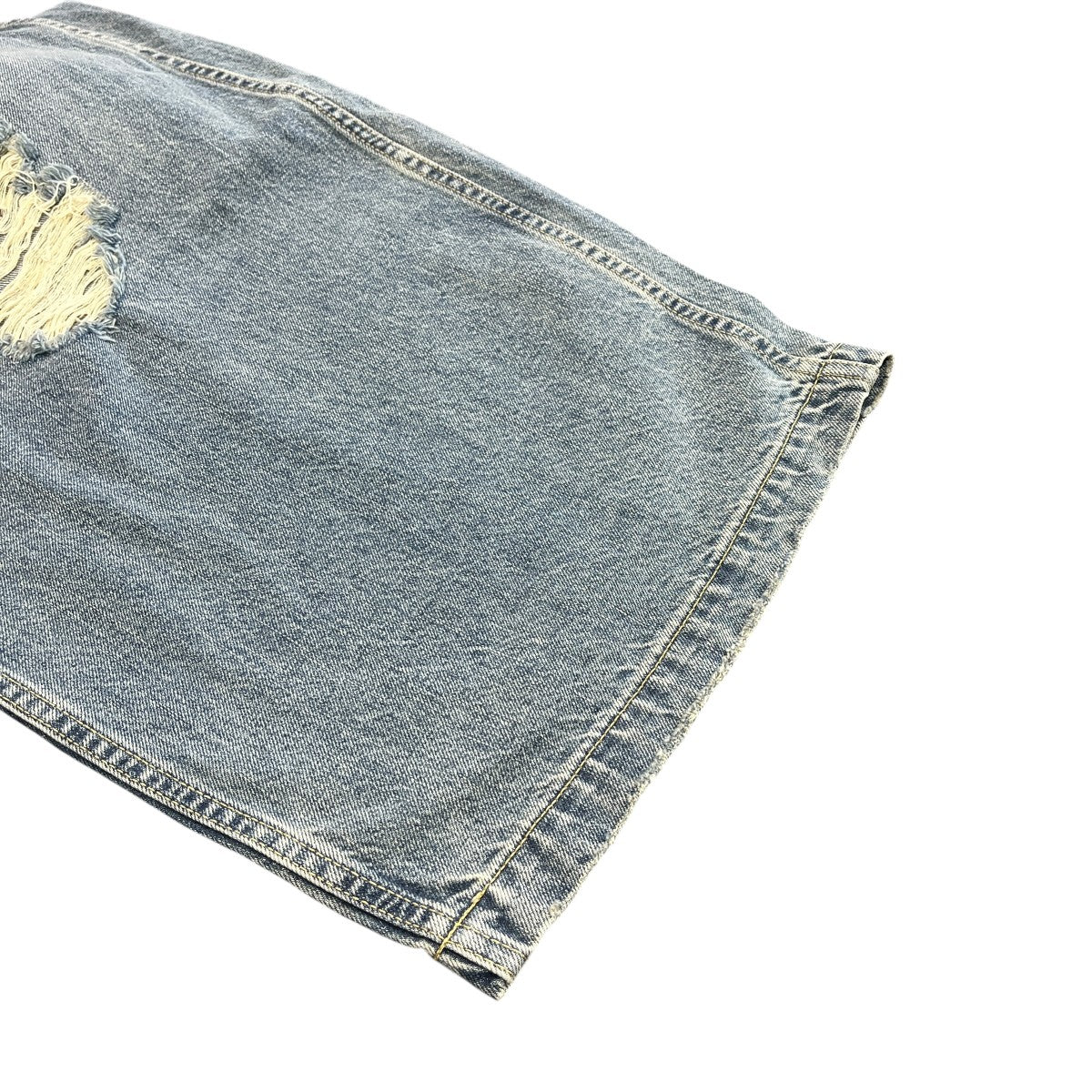 DISTRESSED BAGGY DENIM PANTSデニムパンツ105262031011