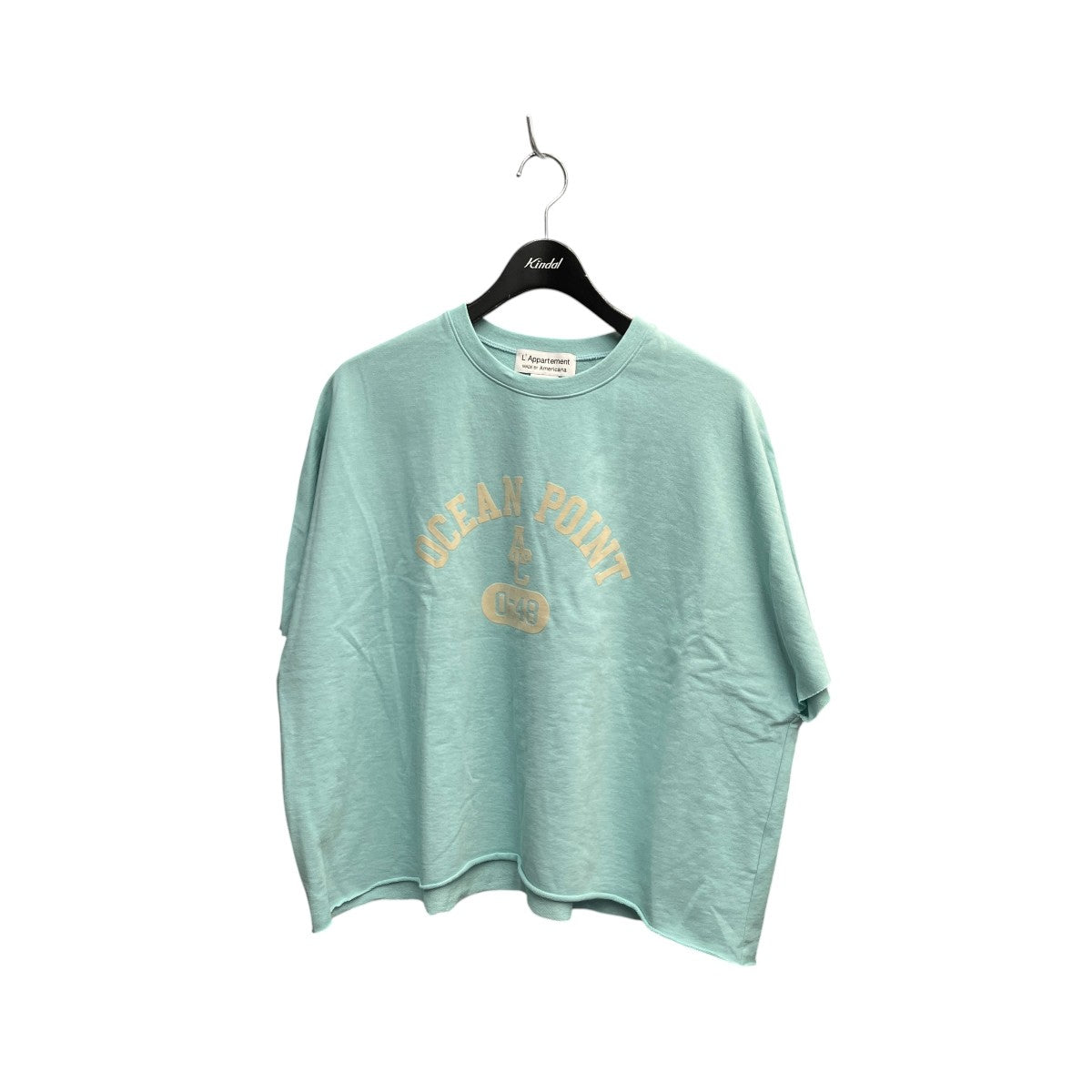 26SSShort Sleeve Cut Off Sweatノースリーブカットソー