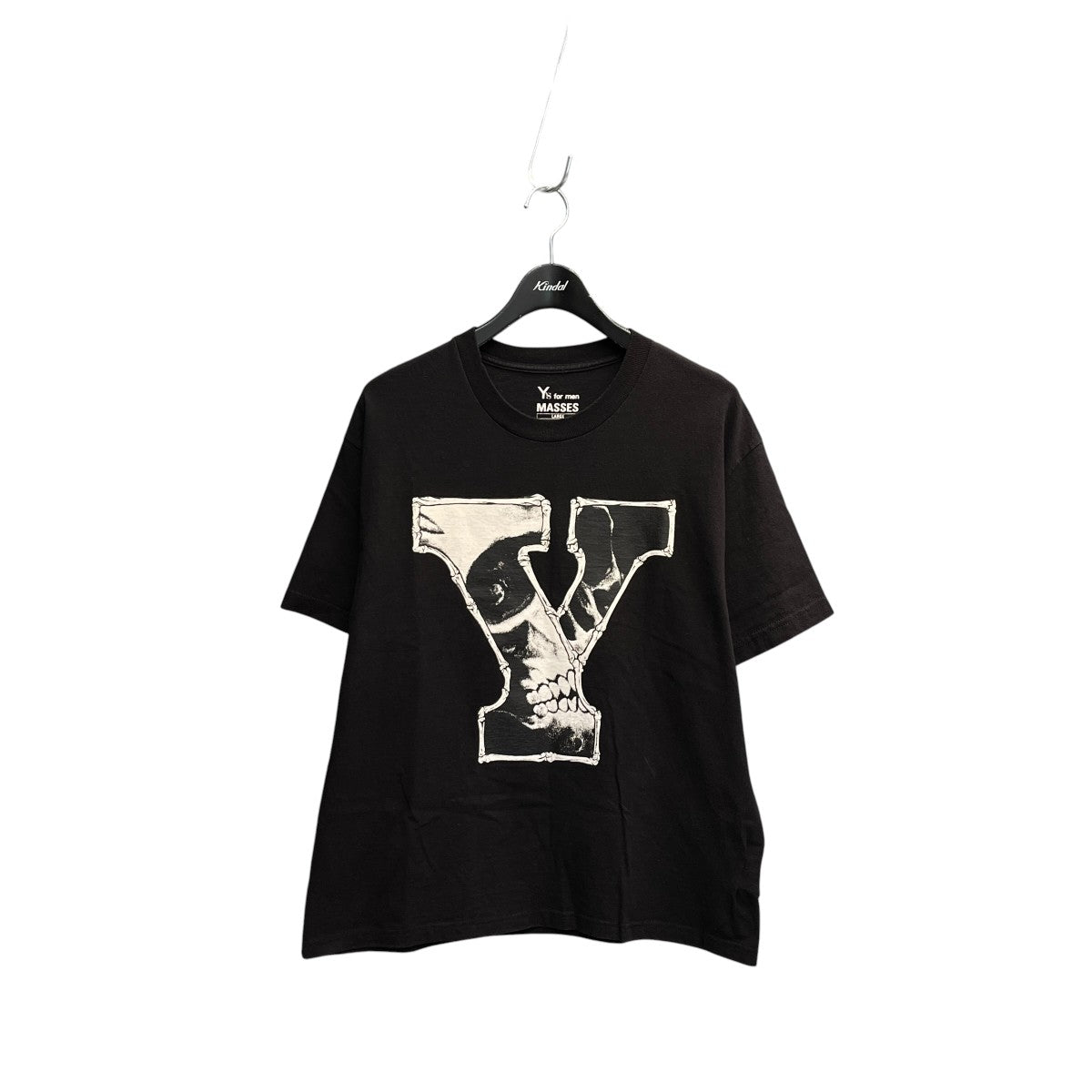 COTTON SINGLE PRINT ROUND NECK SHORT SLEEVE T半袖カットソーML-T72-990