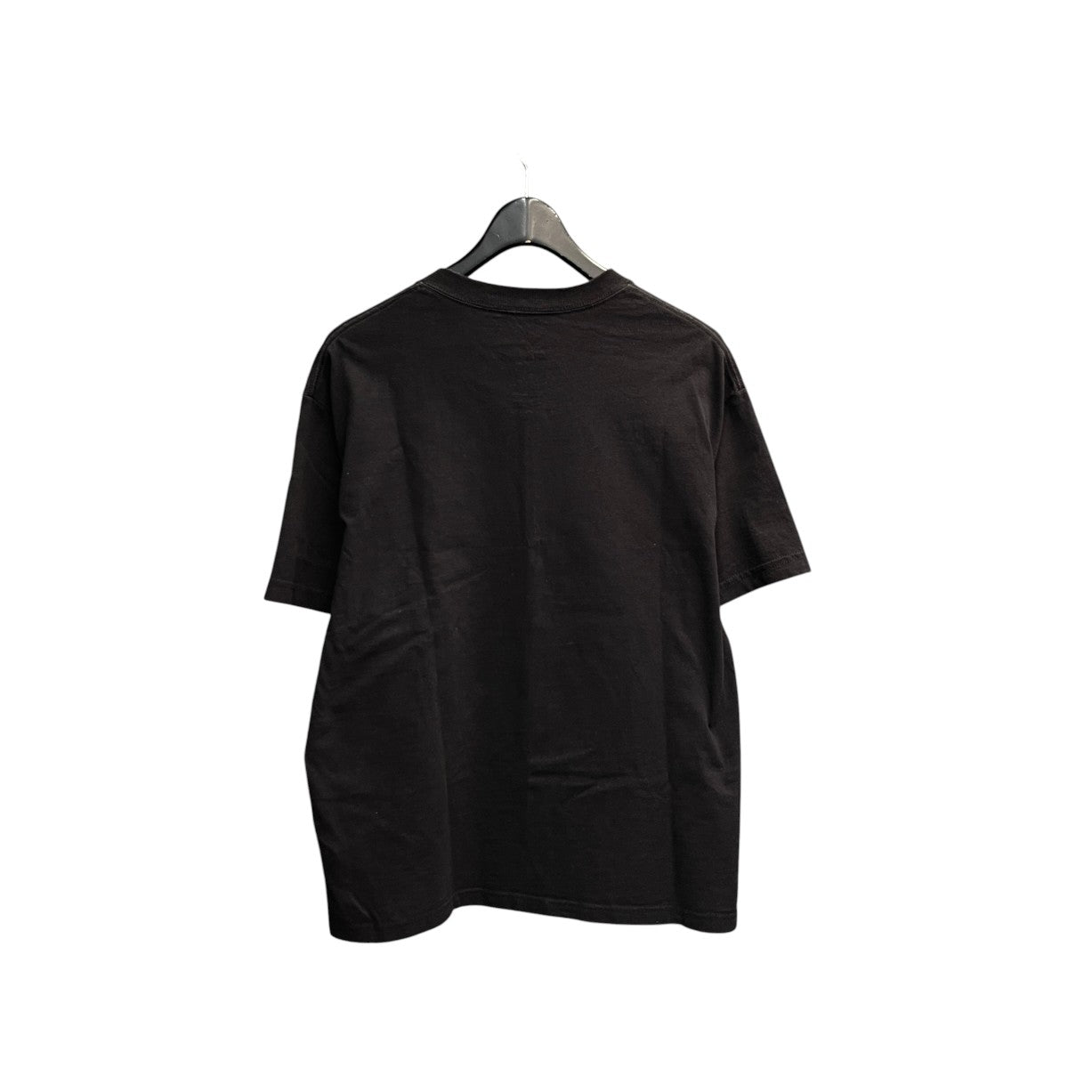 COTTON SINGLE PRINT ROUND NECK SHORT SLEEVE T半袖カットソーML-T72-990