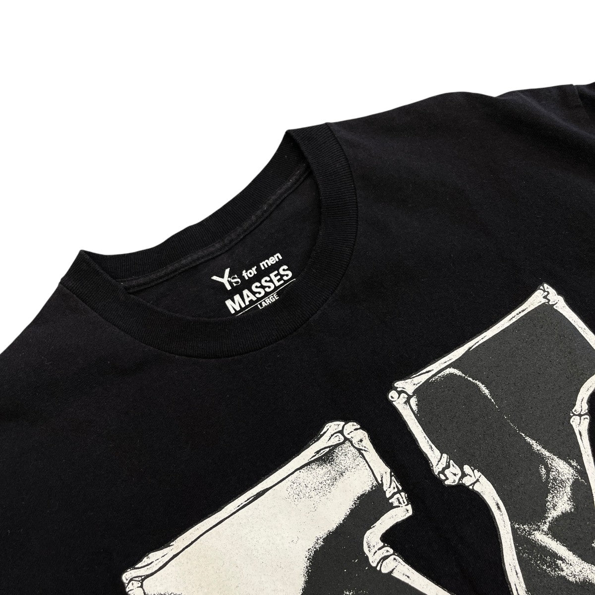 COTTON SINGLE PRINT ROUND NECK SHORT SLEEVE T半袖カットソーML-T72-990