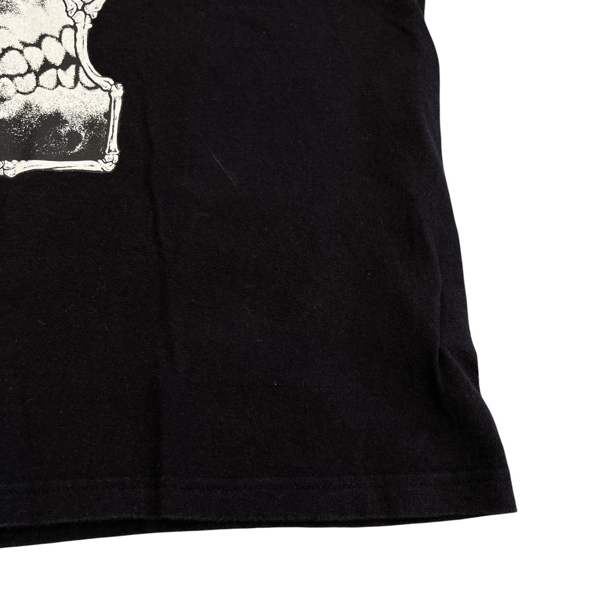COTTON SINGLE PRINT ROUND NECK SHORT SLEEVE T半袖カットソーML-T72-990